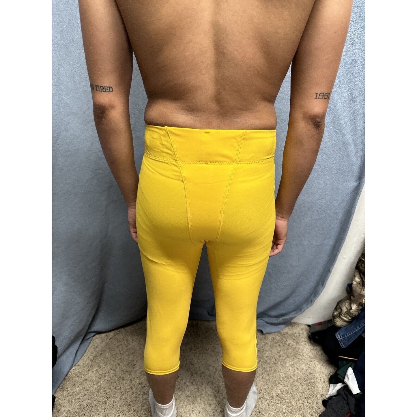 Men’s Gold / Yellow Rawlings Football Pants Medium