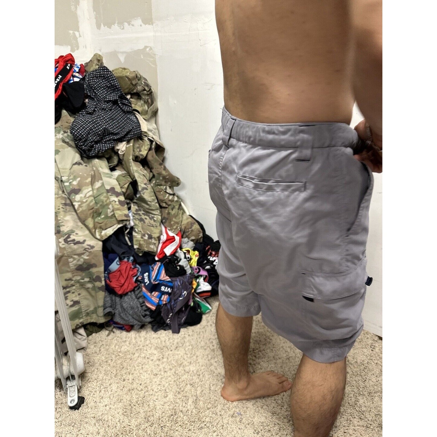 Men’s Gray Shorts Size Small OP One Hundred Percent Original