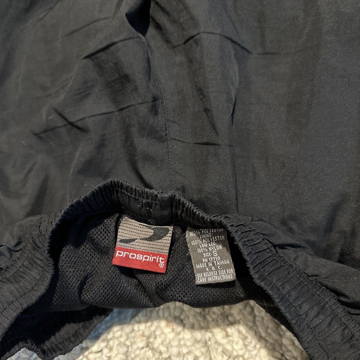 Men’s Small Prospirit Black Track Pants