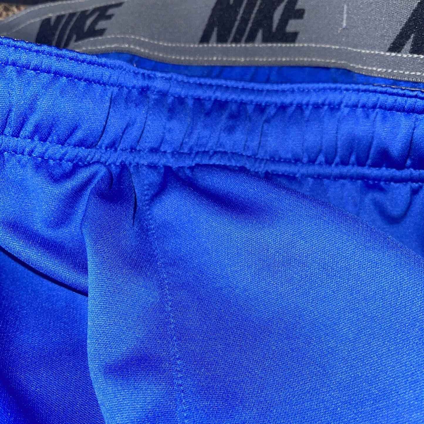 Men’s Nike Blue Large Rams Basketball Workout Pants