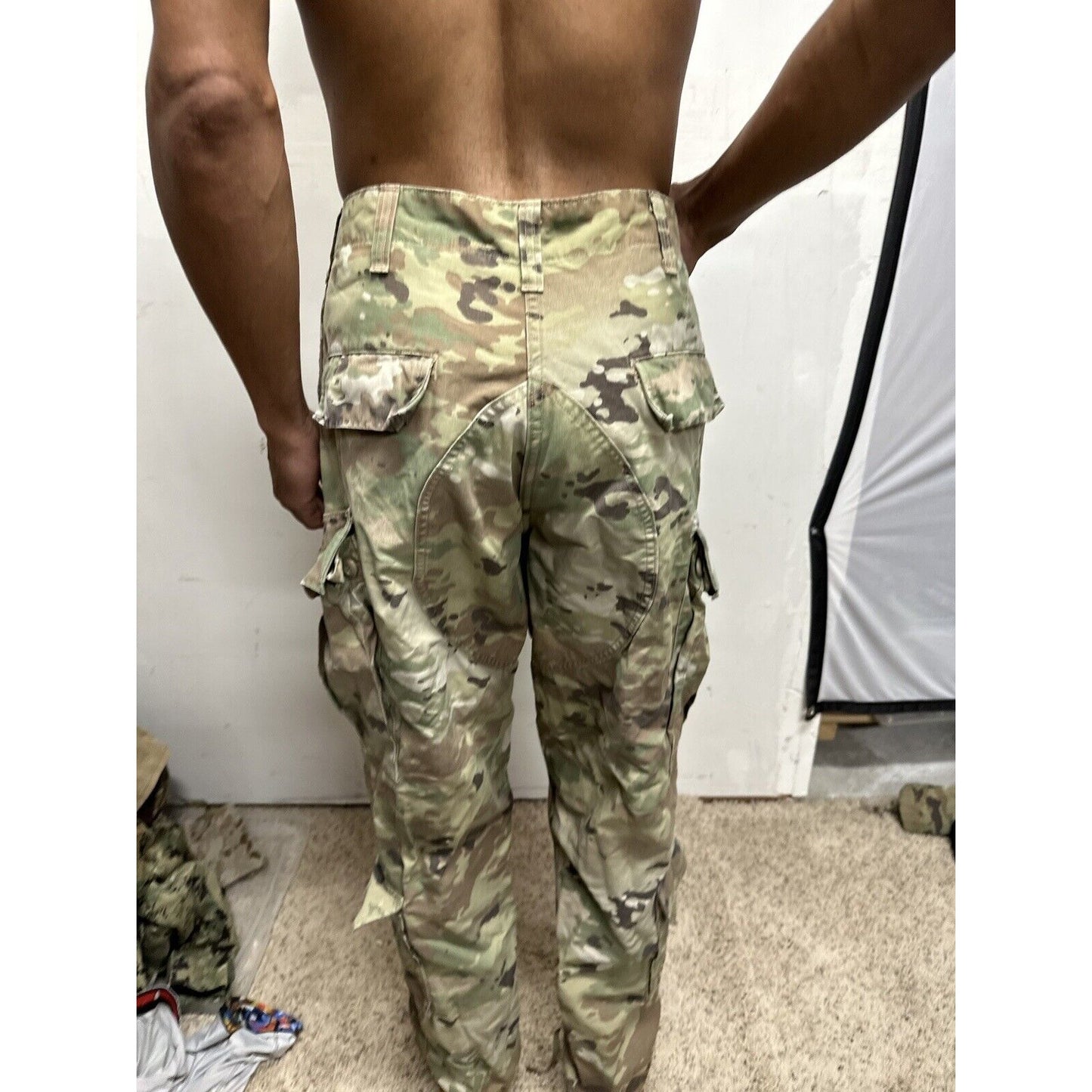 Men’s Ocp Medium Regular Army Air Force Pants Worn Area