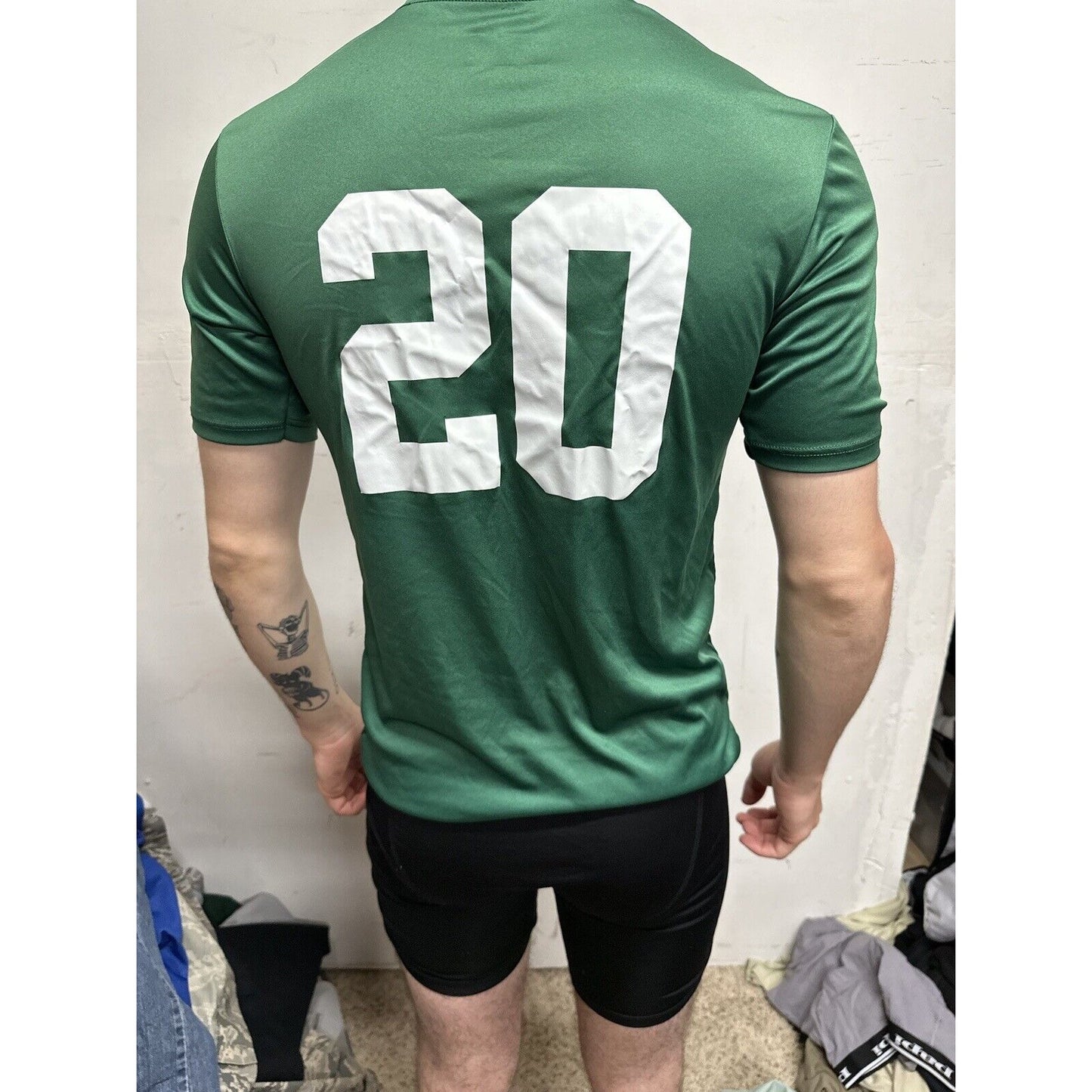 Men’s Small Green A4 Hawks Baseball Shirt Jersey
