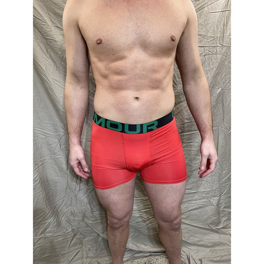 Boy's Youth Extra Large boxer jock under armour red