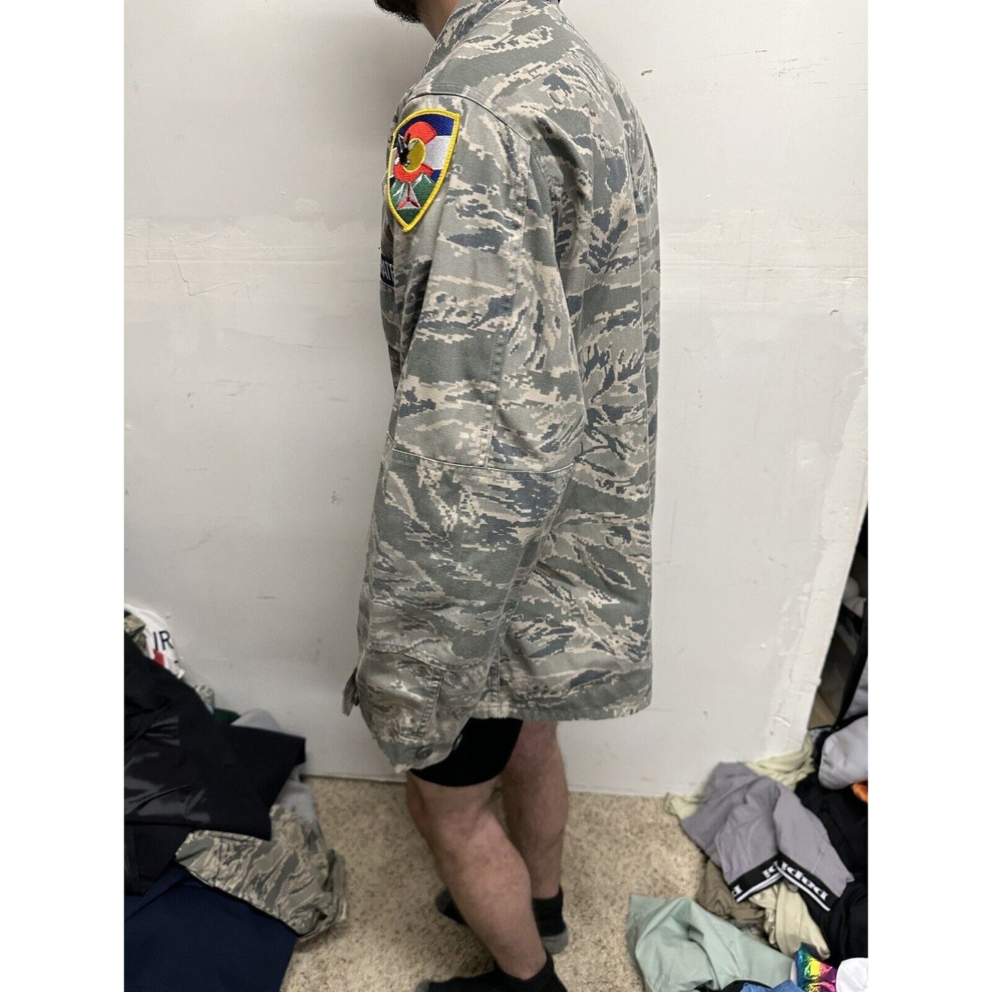 Men’s 42R Abu Airman Battle Uniform USAF Civil Air Patrol Blouse Top