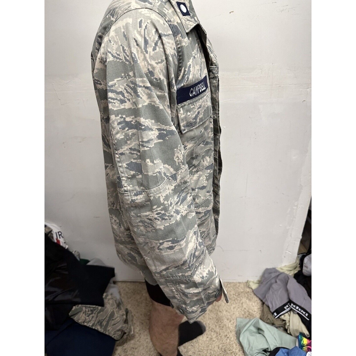 Men’s 42R Abu Airman Battle Uniform USAF Civil Air Patrol Blouse Top