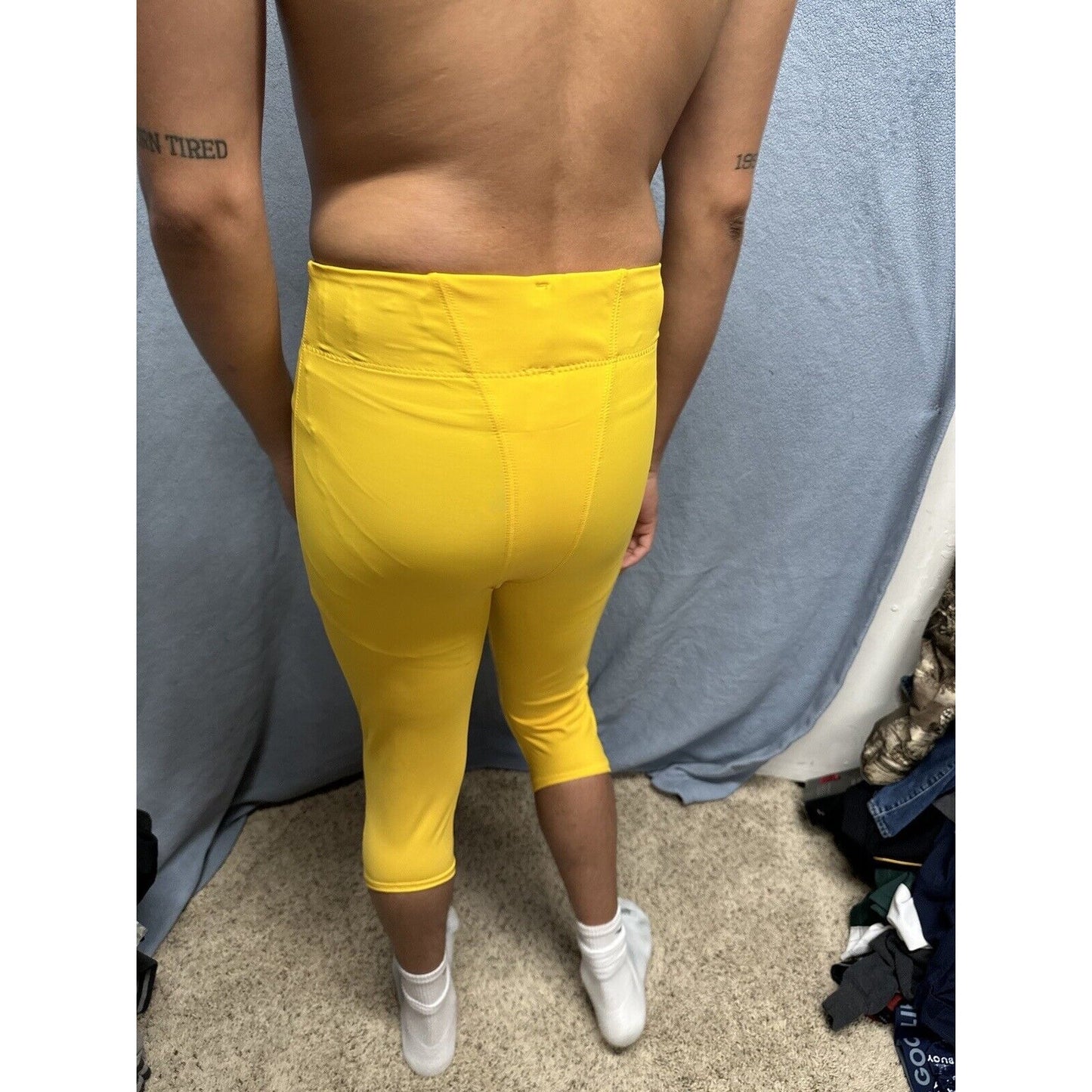Men’s Gold / Yellow Rawlings Football Pants Medium