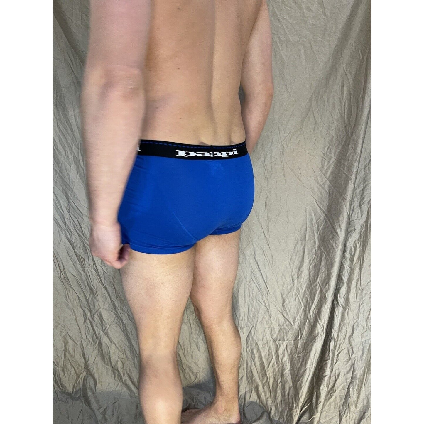 men's papi small blue trunk style boxer brief
