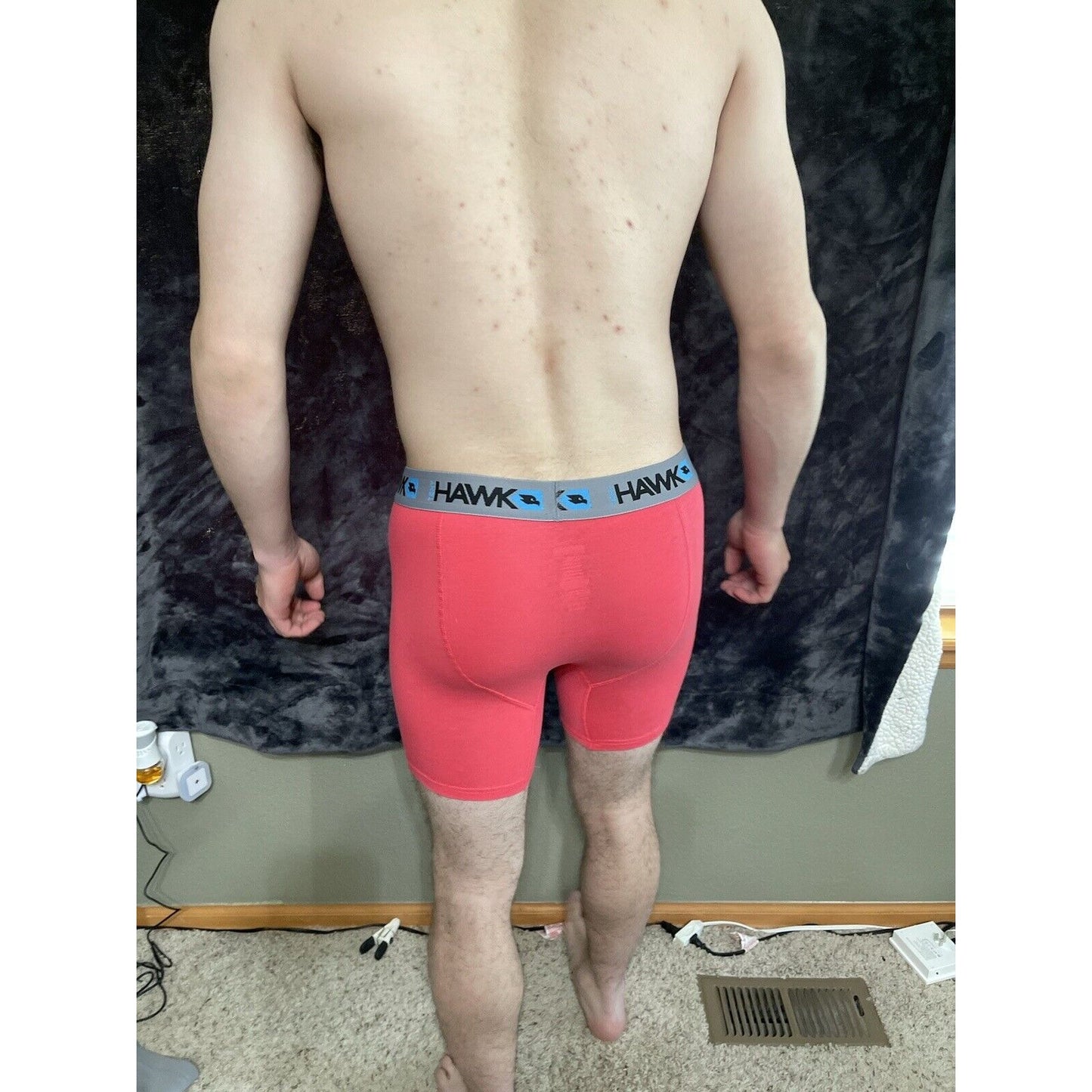 Men’s Medium Pink Tony Hawk Boxer Briefs New