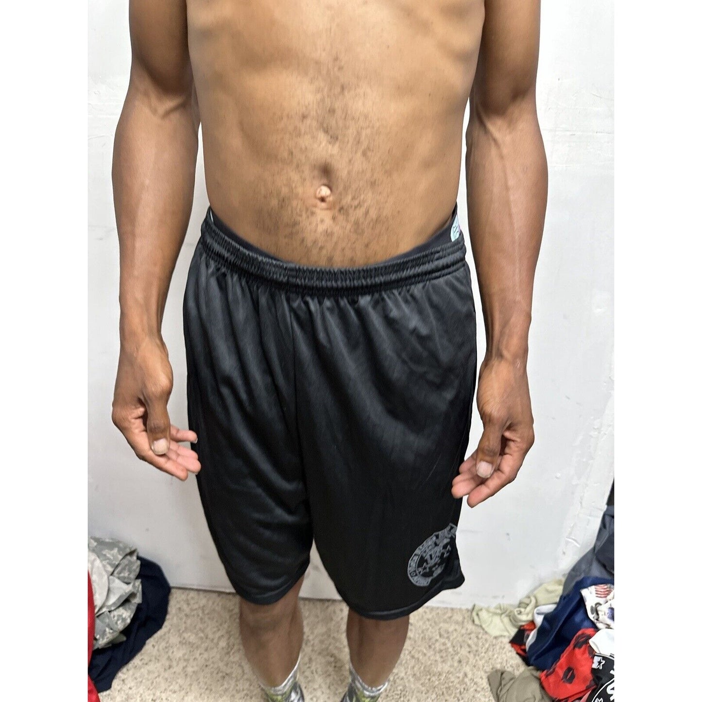 Men’s Black A4 Medium Shorts Vista Ridge High School AFJROTC
