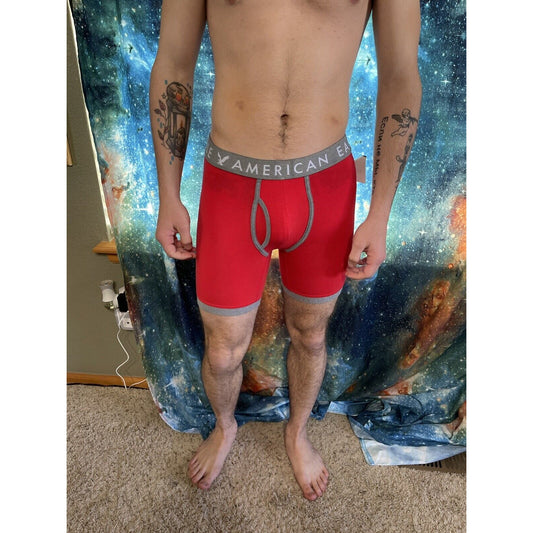 men's red american eagle compression shorts small New And Unworn