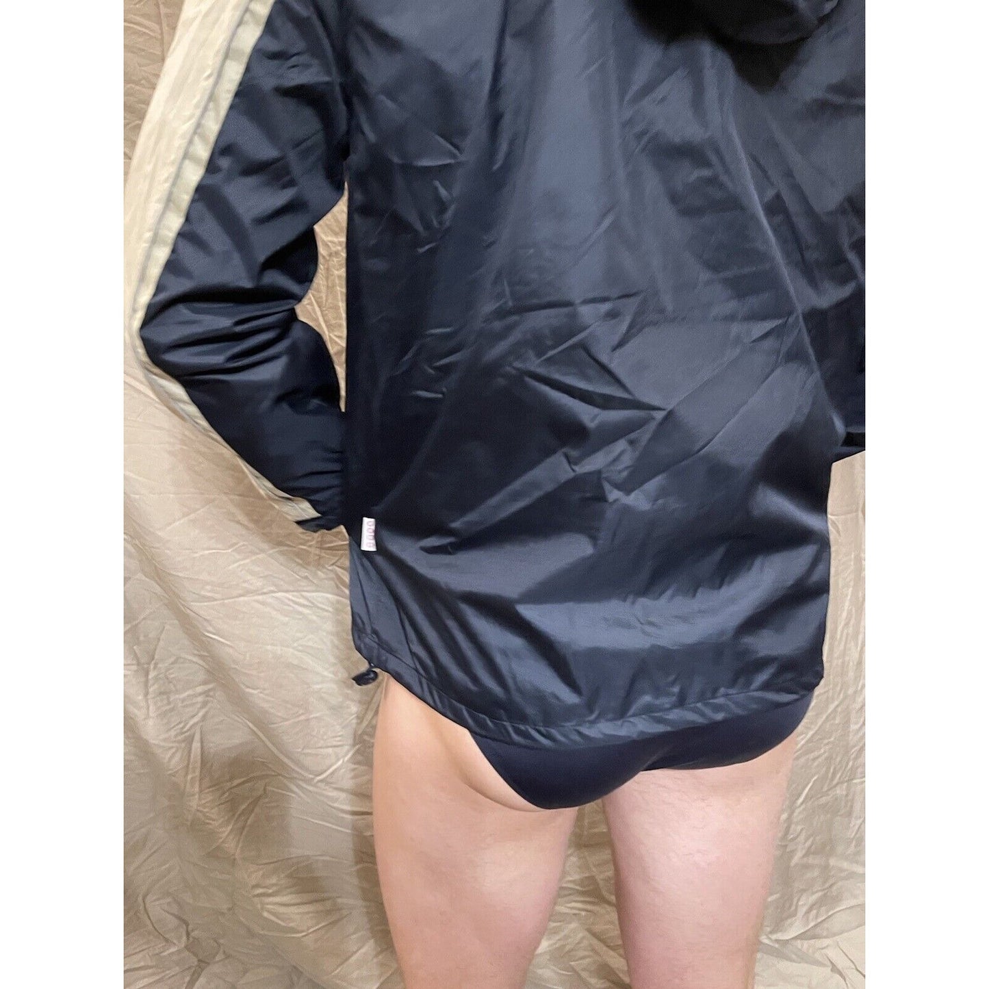 Men's Gogo Sports blue mediuk windbreaker full zip San Francisco