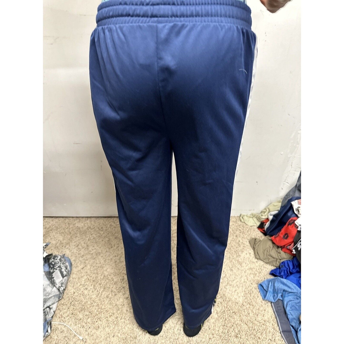 Men’s Blue Mighty Fine XS Nasa Sweat Pants