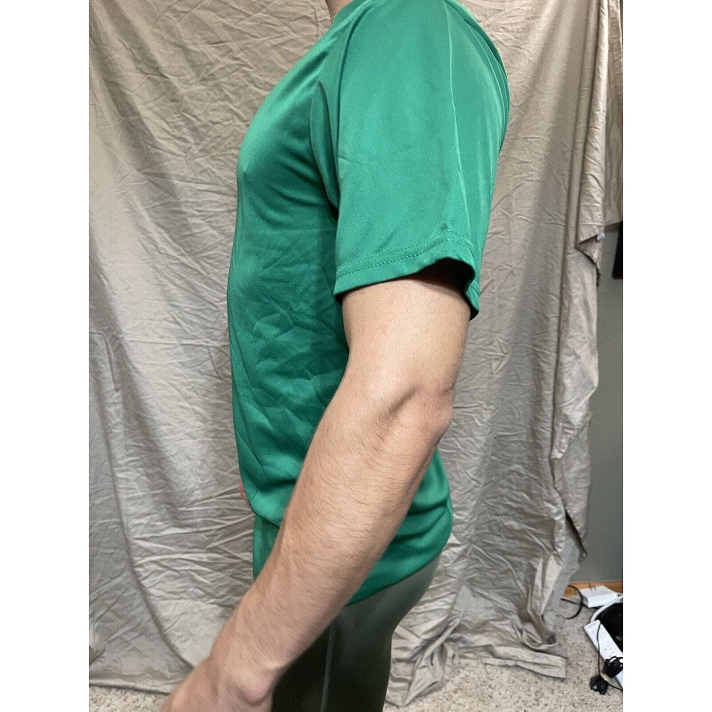 Men's Augusta Sportswear Moisture Management Athletic shirt Green adult Medium