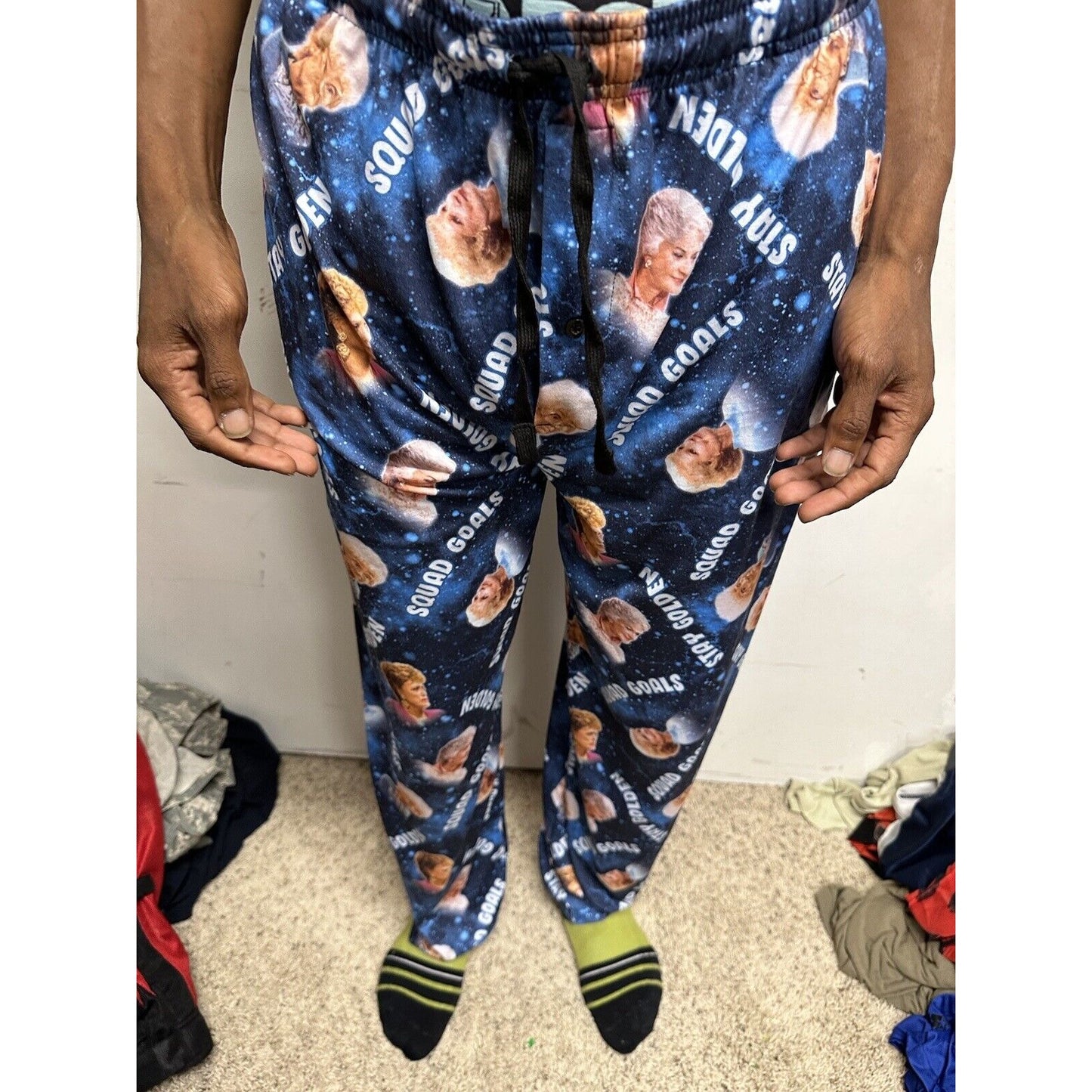 The Golden Girls Medium Lounge Pants Sleepwear Blue