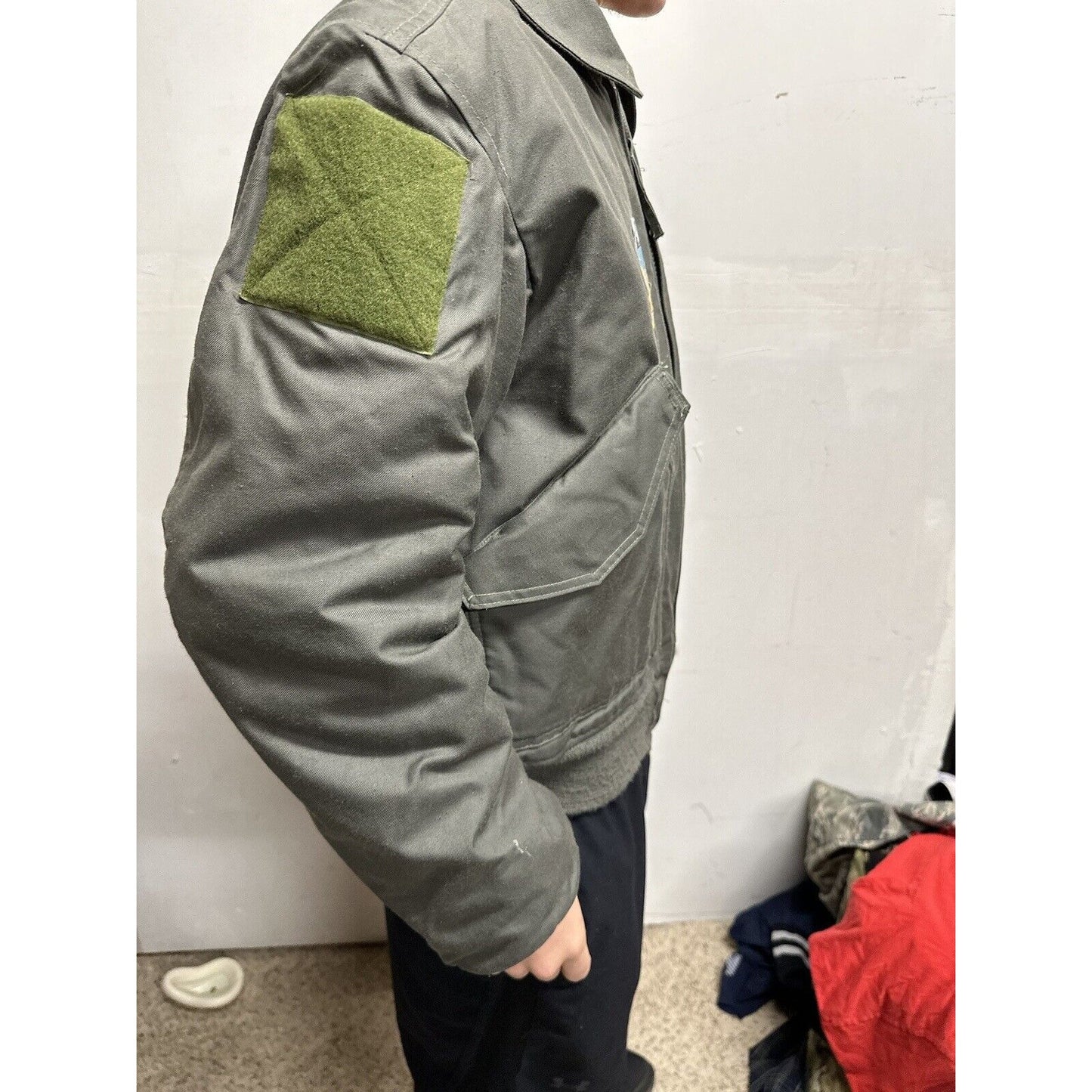 Men’s Air Force Academy USAFA Medium Jacket Flyer’s Cold Weather Flight Jacket