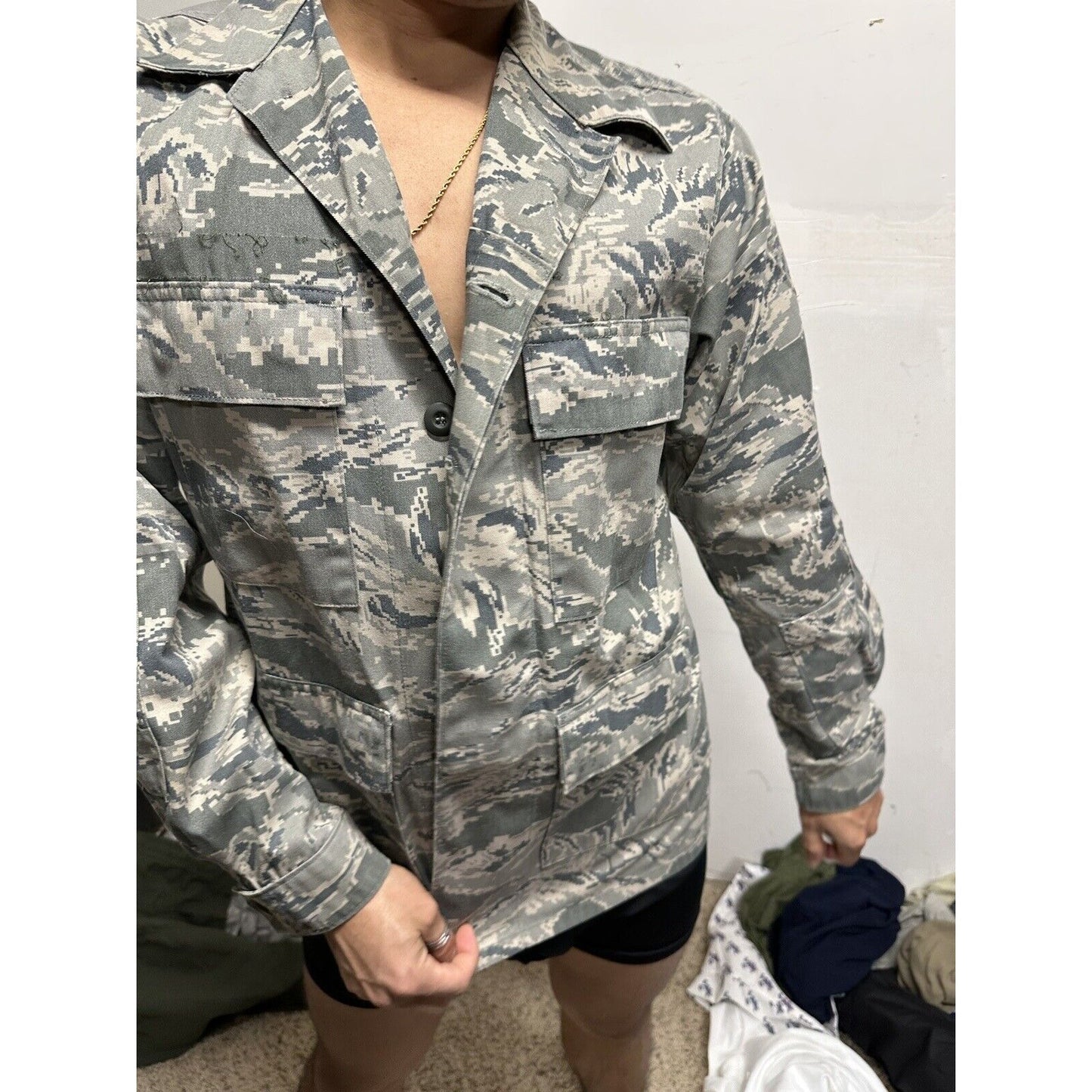 Men’s Abu Airman Battle Uniform Top USAF Civil Air Patrol 36S