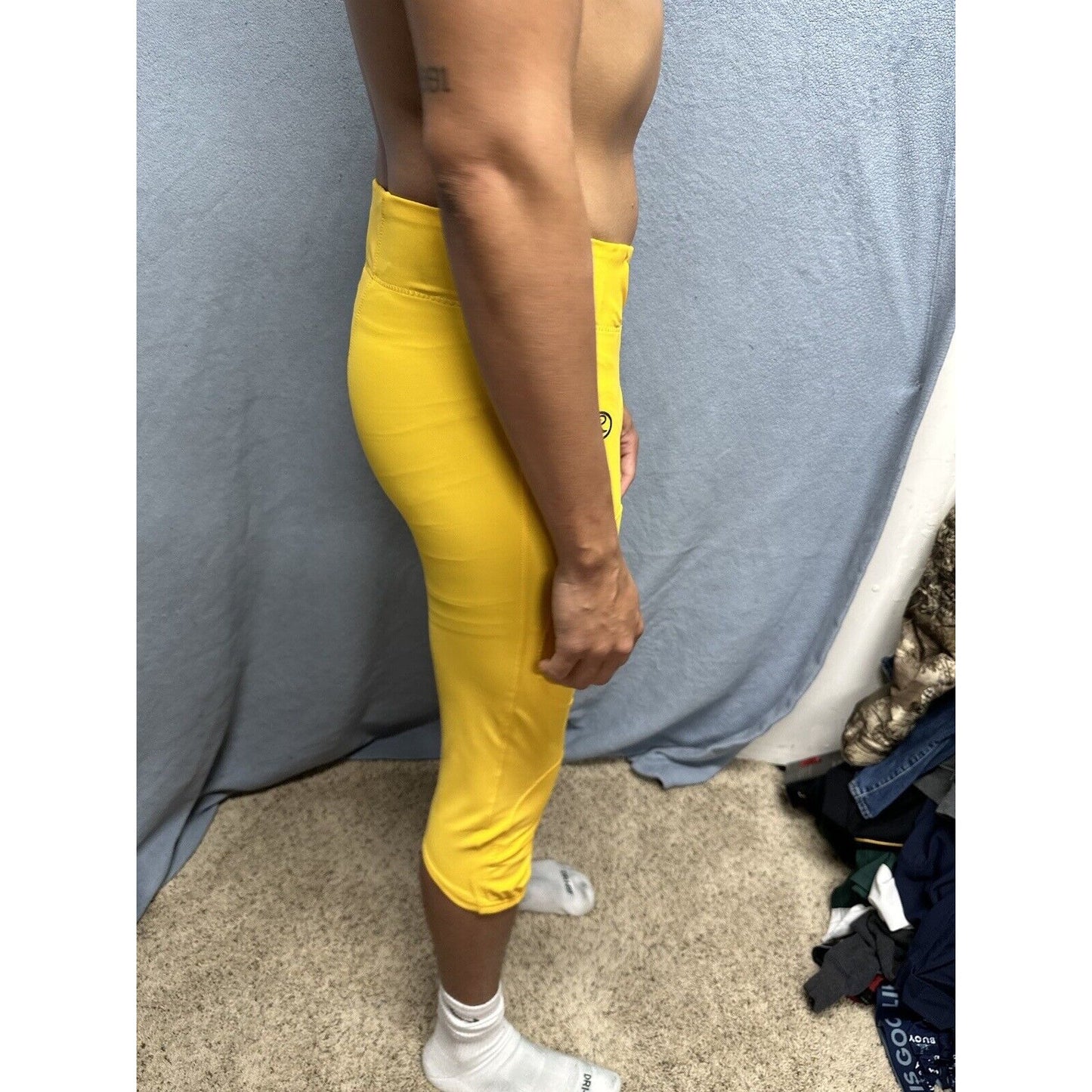 Men’s Gold / Yellow Rawlings Football Pants Medium