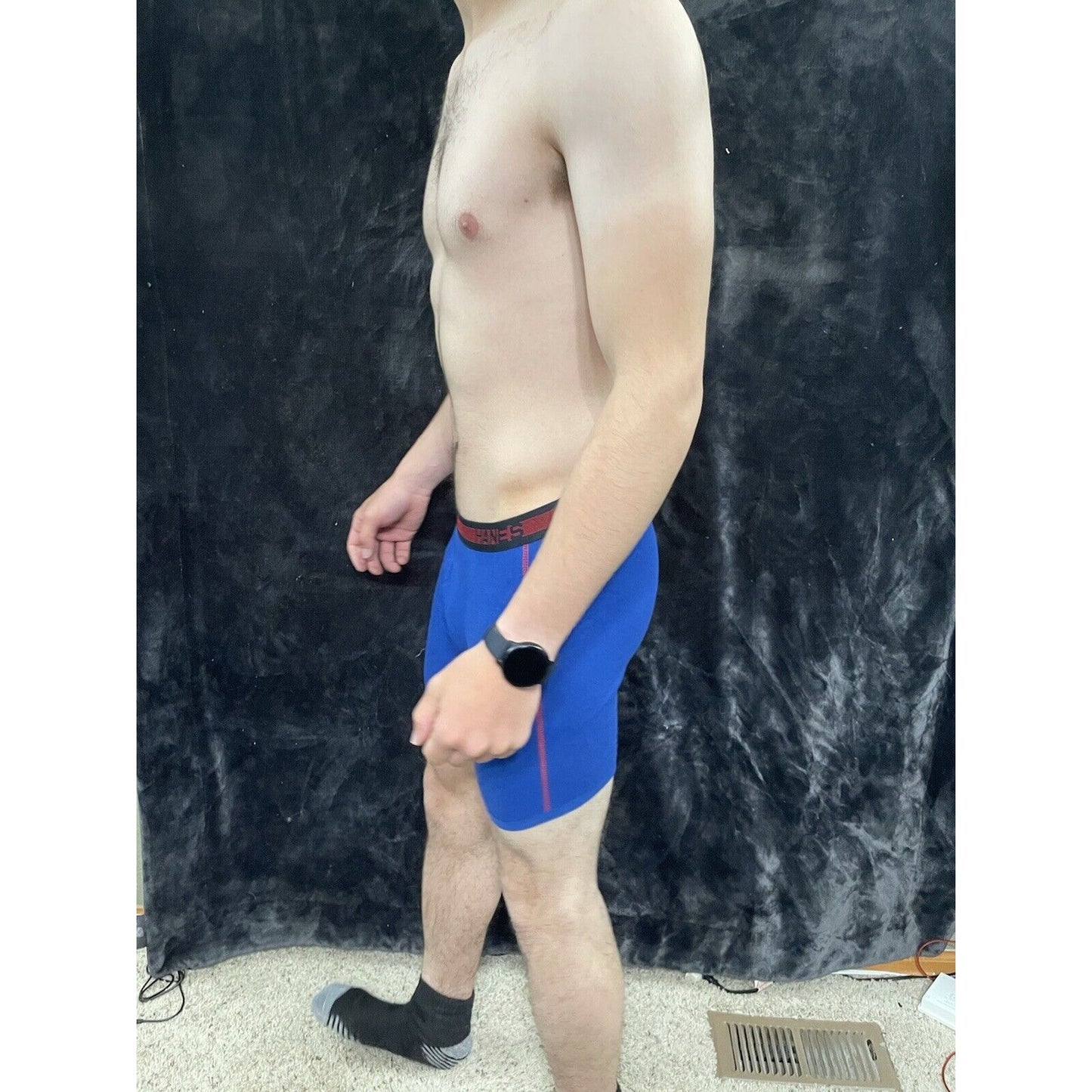 Men’s Royal Blue Hanes Small Boxer Briefs
