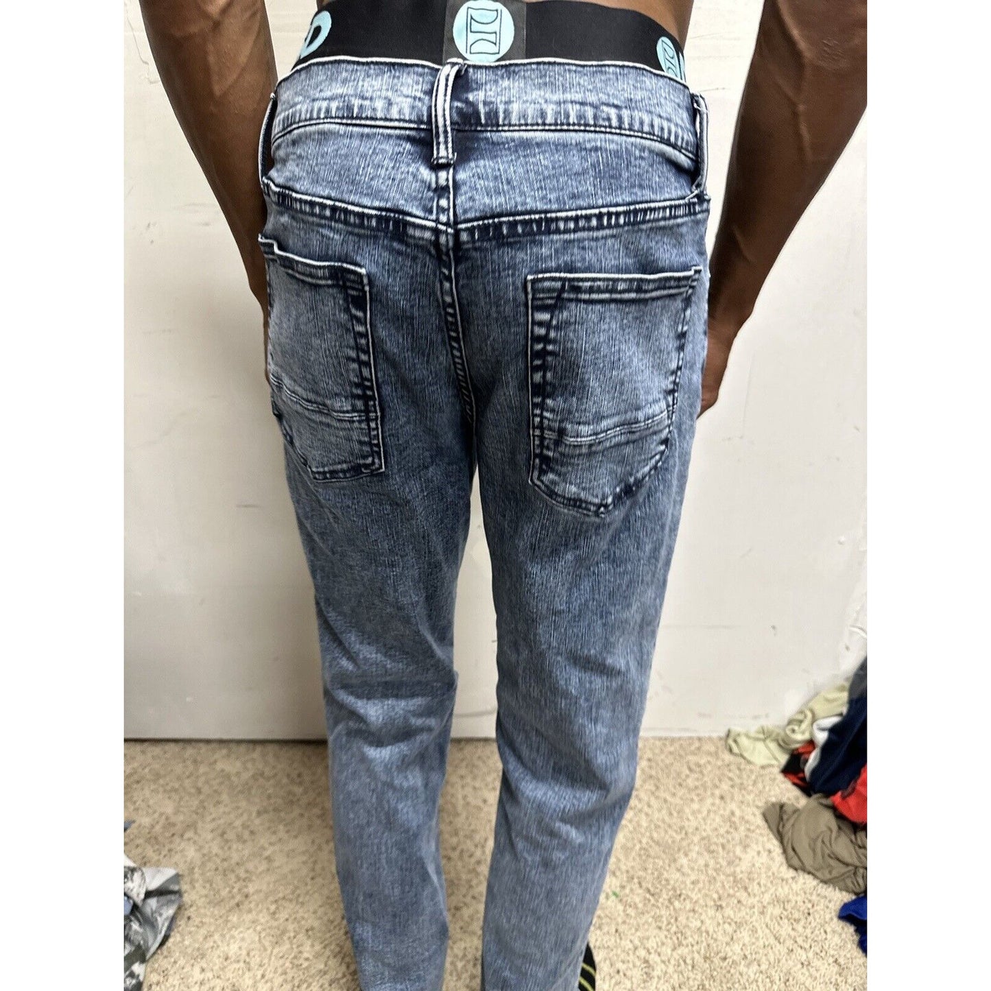 Men’s Blue Arizona Jeans 31x32 Straight Advanced Flex 360