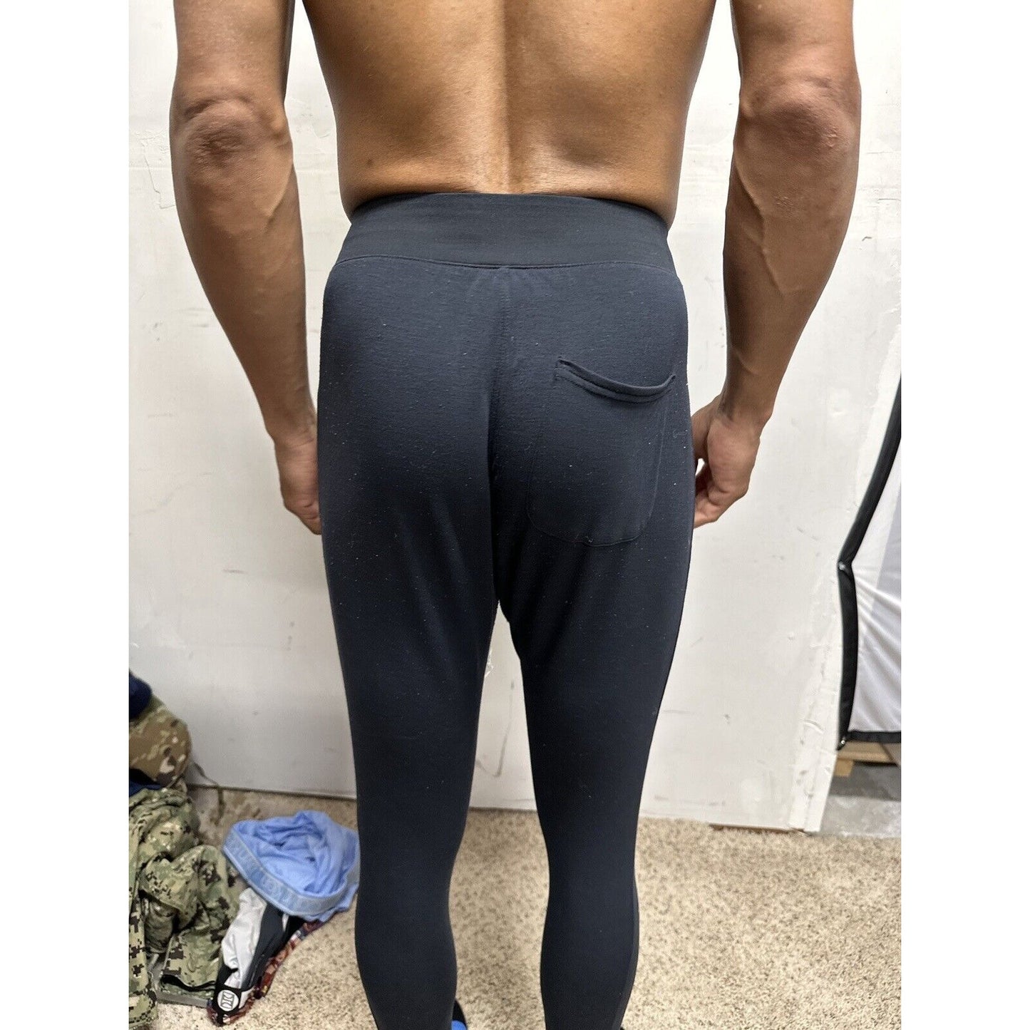 Men’s Black Leggings Under Armour Loose XS Pants Running