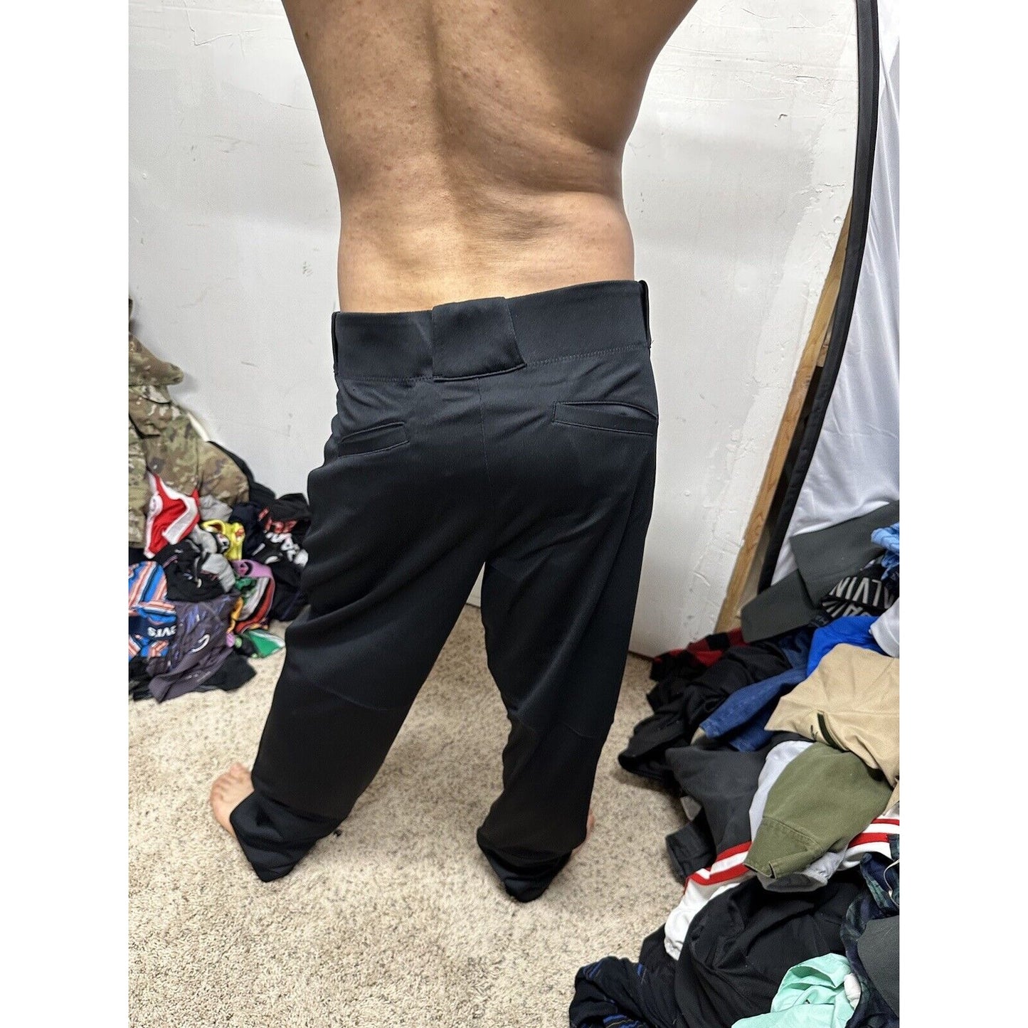 Men’s Black Team Nike Large Baseball Pants Engineered