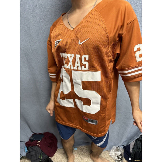 Men’s Texas Longhorns Size 48 Team Nike #25 Football Jersey
