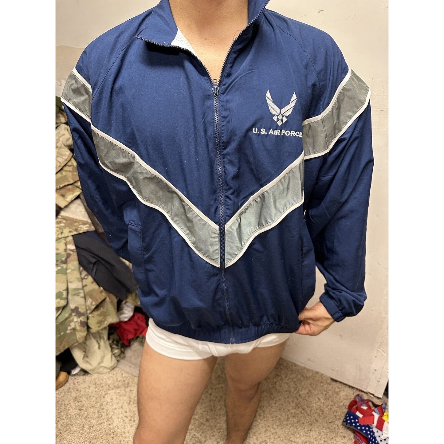 Men’s Air Force Small Regular Pt Jacket Blue Improved Version Uniform