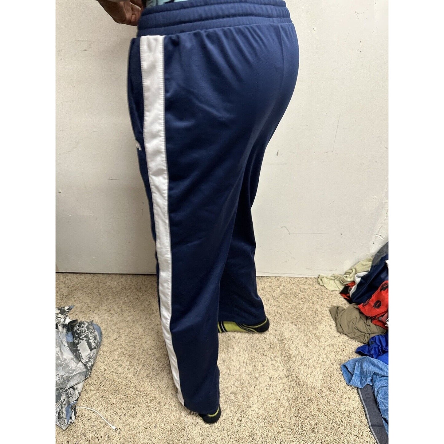 Men’s Blue Mighty Fine XS Nasa Sweat Pants