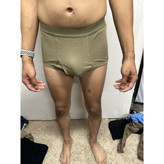 Men’s Military Issued Army Tan Briefs Multiple Sizes And Brands