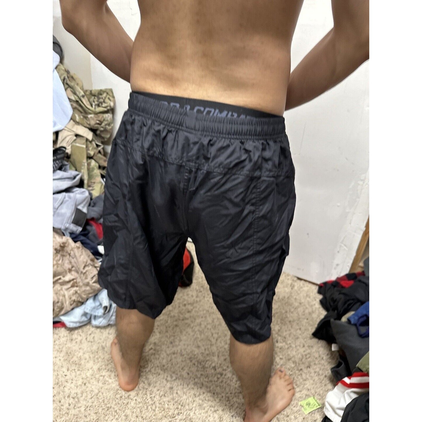 Men’s Black Ezrun XL Padded Bike Cycle Shorts