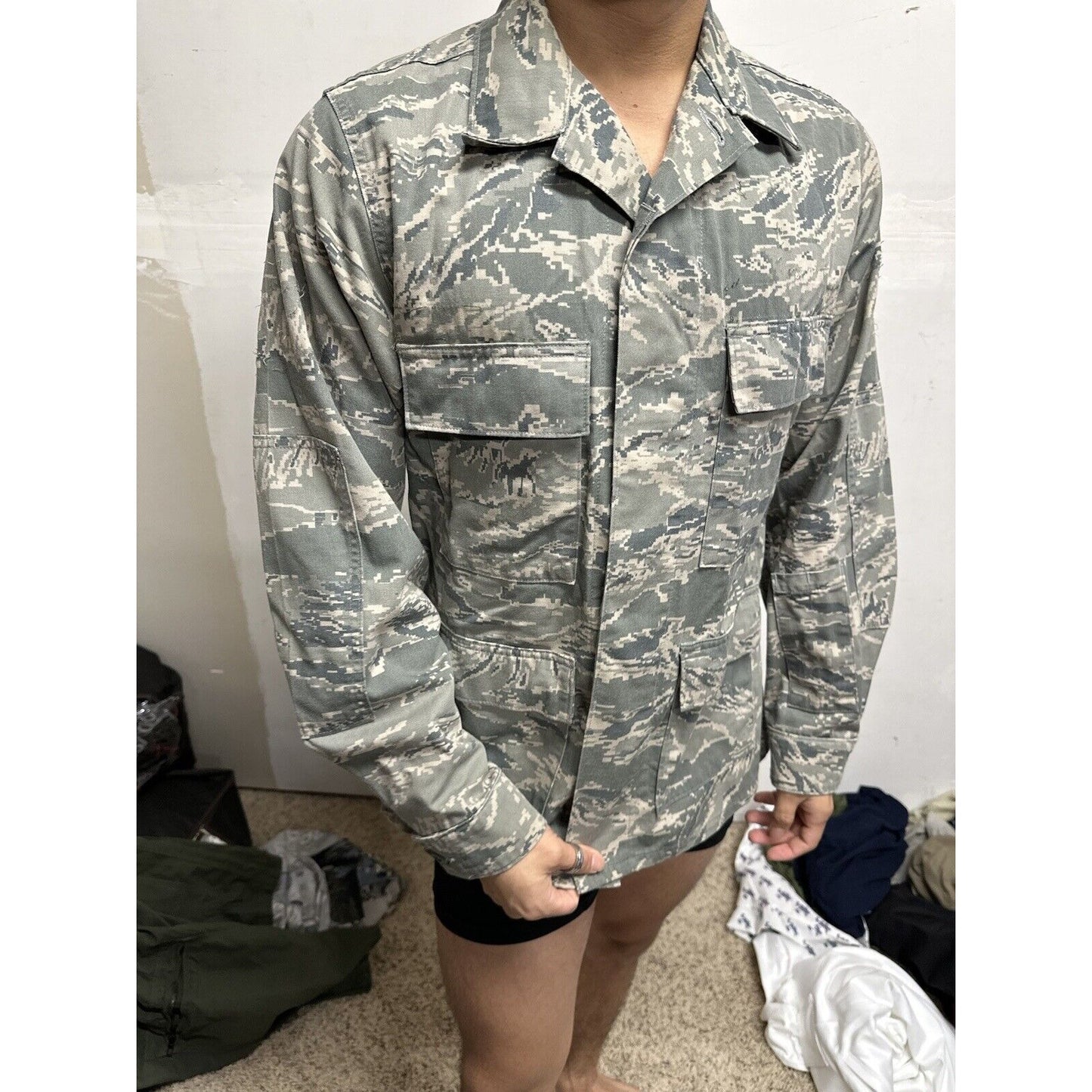 Men’s 36S Airman Battle Uniform Abu USAF Civil Air  Patrol Top Blouse