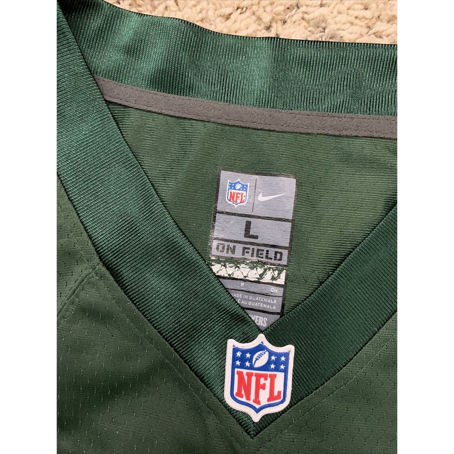 NFL New York Jets #87 Eric Decker Nike Green On Field Jersey Size Large