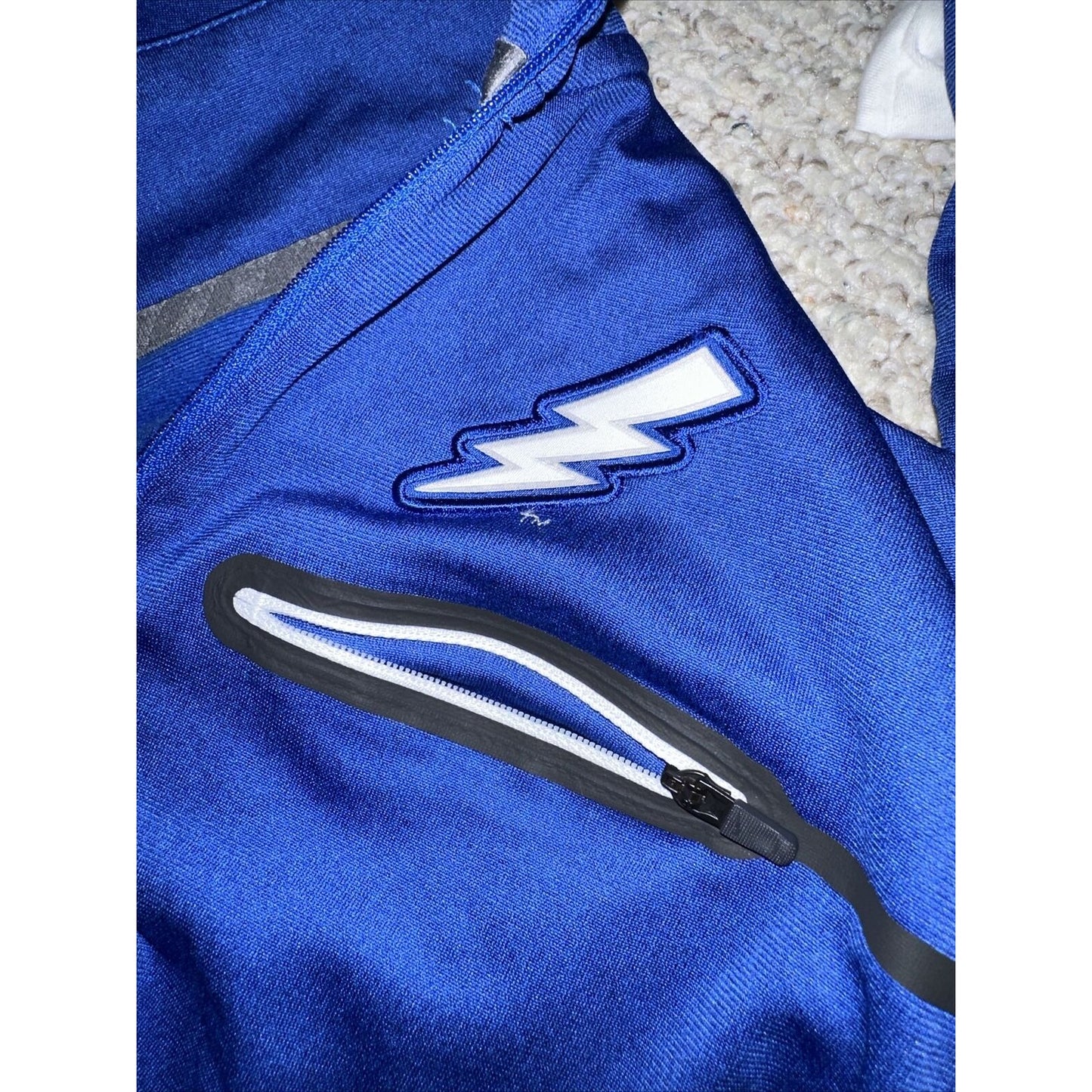 Men’s Blue Air Force Falcons USAFA Nike 1/4 Zip Pull Over Jacket