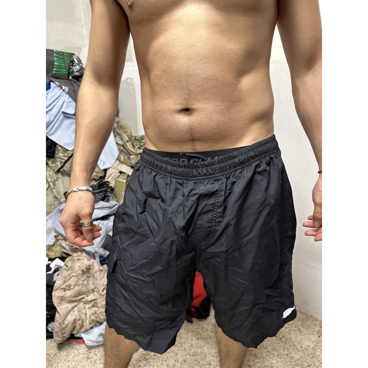 Men’s Black Ezrun XL Padded Bike Cycle Shorts