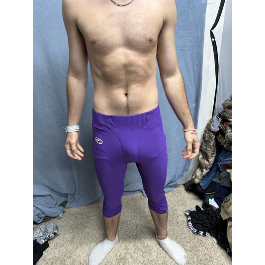 Men’s Rawlings Football Pants Medium Purple