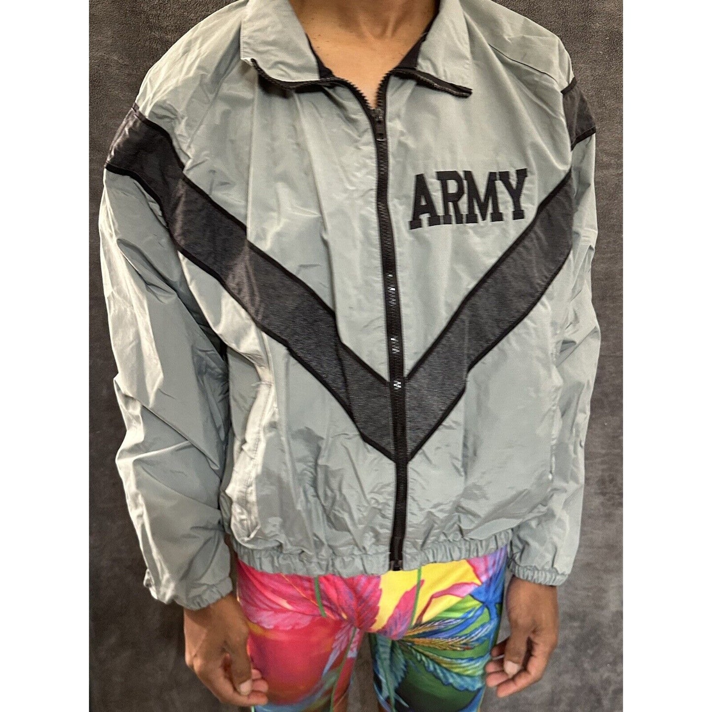 Men’s Army Jacket PFU Gray Uniform Medium Regular