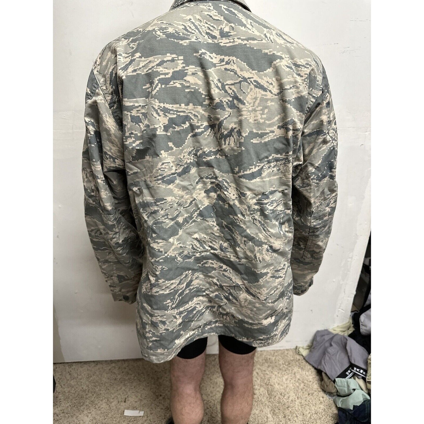 Men’s USAF Abu Airman Battle Uniform Civil Air Patrol Tool Uniform Blouse 46R
