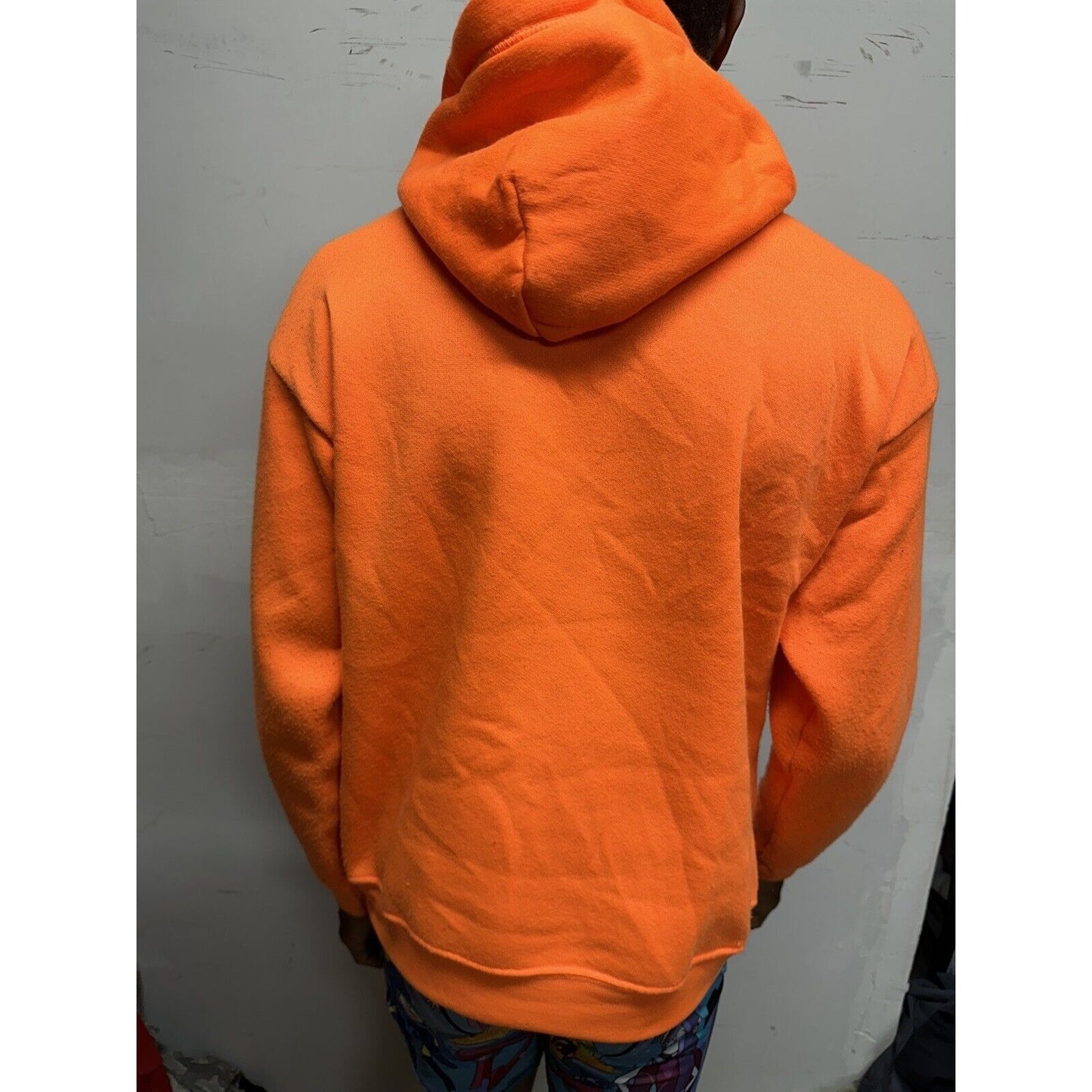 Men’s Neon Orange Wear Code Medium Las Vegas Pull Over Hoodie