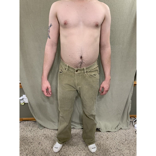 Old Navy Boot-cut Jeans 32x32 Khaki Corduroy