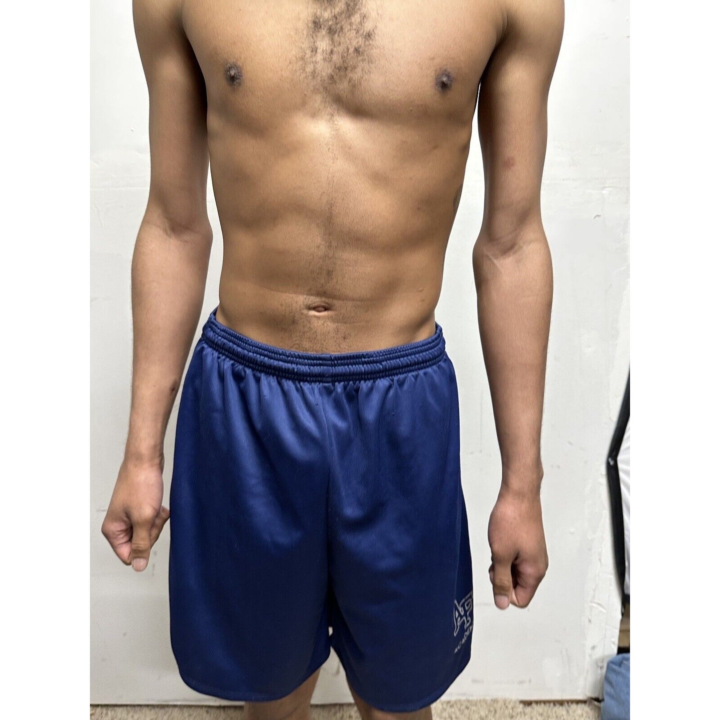 Men’s blue medium athletic usafa Air Force academy cadet shorts
