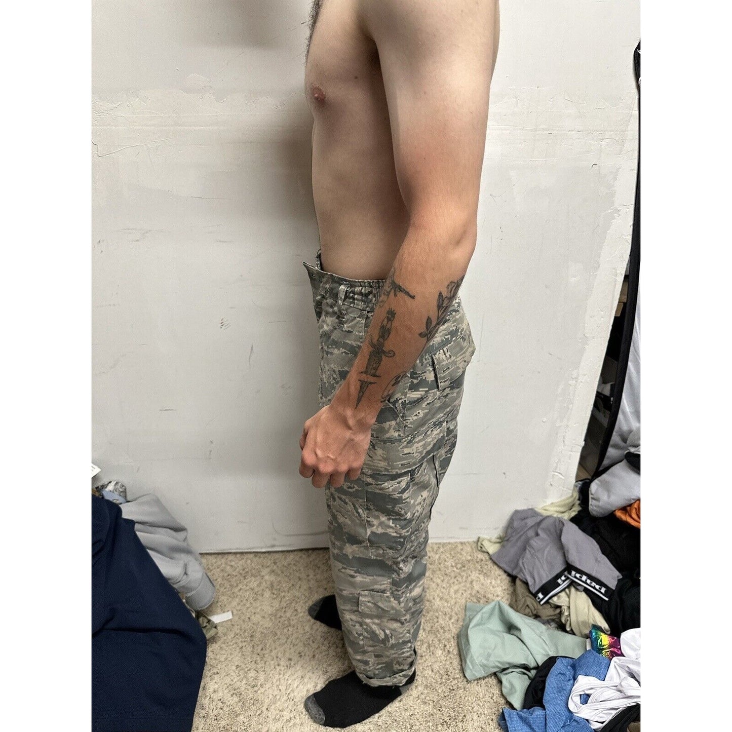 Men’s Abu Air Force Airman Battle Uniform Pants 30 XS Civil Air Patrol