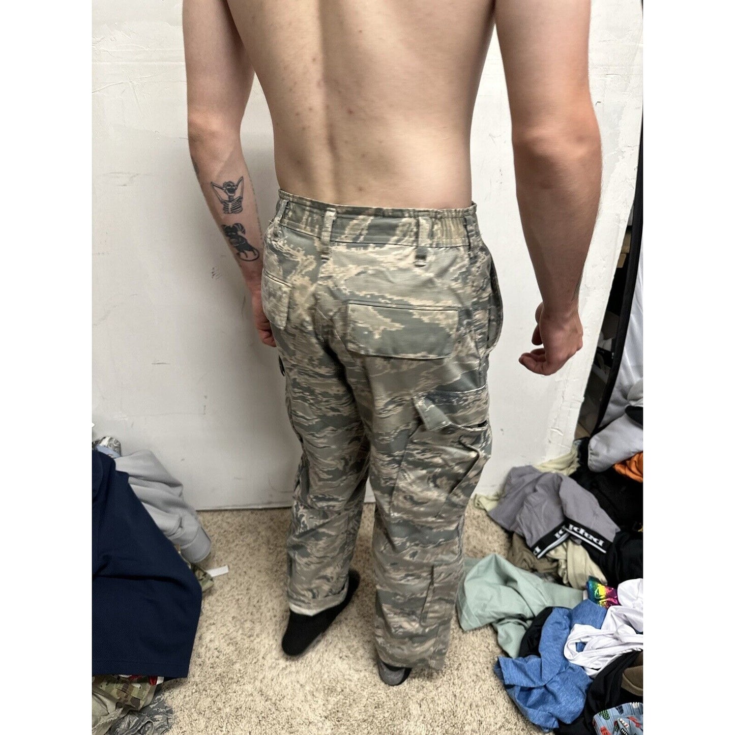 Men’s Abu Air Force Airman Battle Uniform Pants 30 XS Civil Air Patrol
