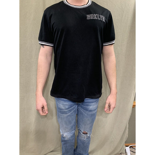 Rue 21 Carbon Black Shirt (BRKLYN) Size Medium