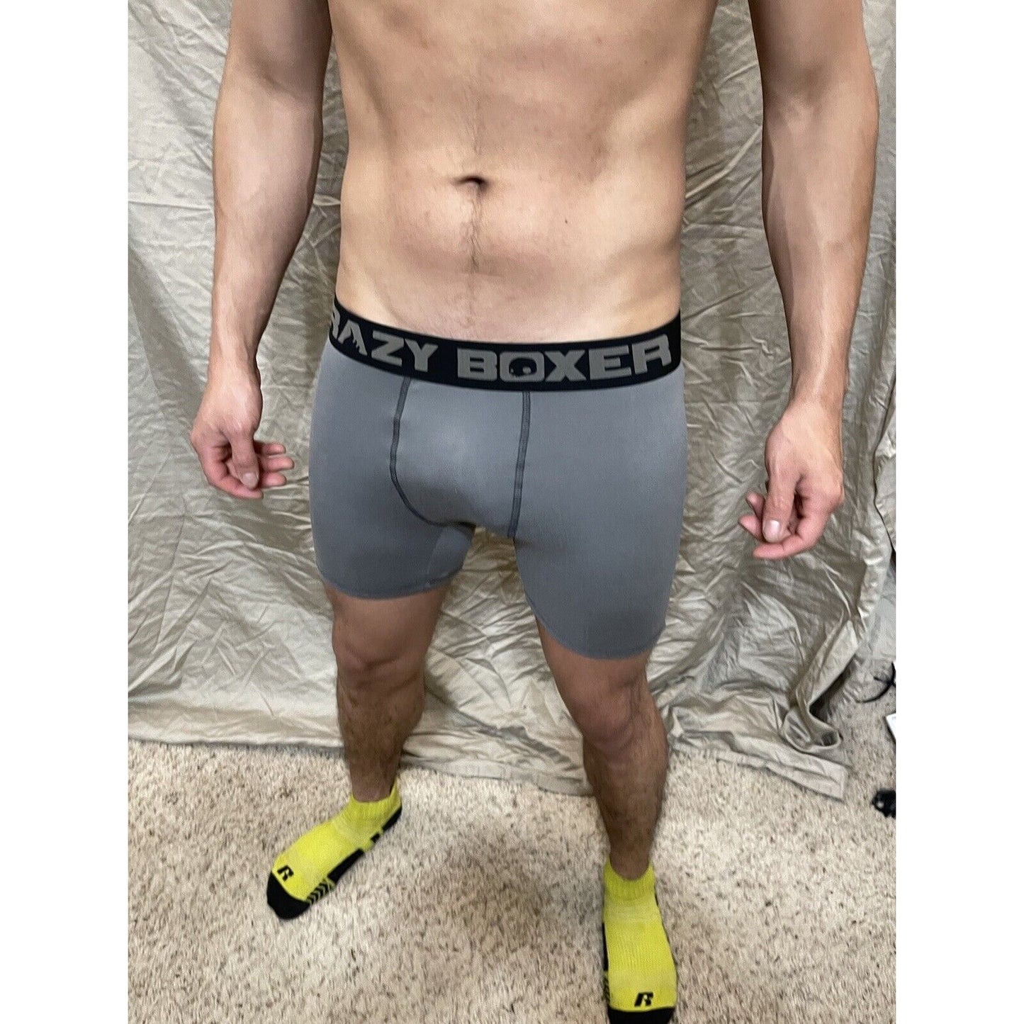 Men's XL crazy boxer gray toy story boxer brief