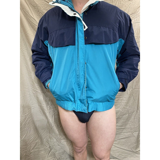 hunt club petite snow jacket Medium 8/10 Blue Full Zip