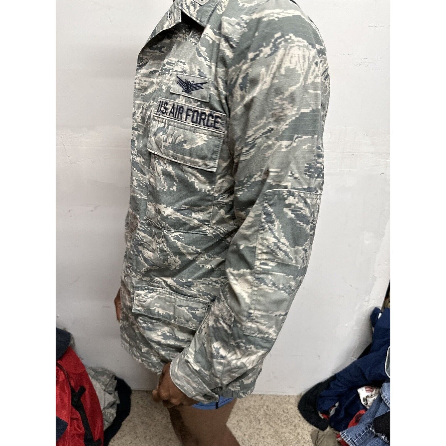 Men’s 36XL Airman Battle Uniform Abu USAF Civil Air Patrol Top Coat Blouse