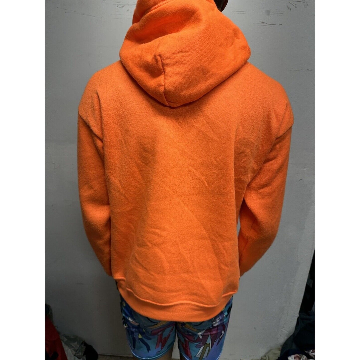 Men’s Neon Orange Wear Code Medium Las Vegas Pull Over Hoodie