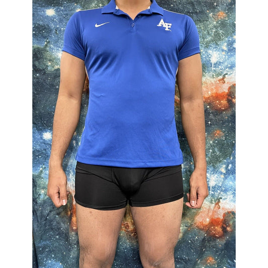 Air Force Nike Dri-Fit Large Blue Polo Shirt