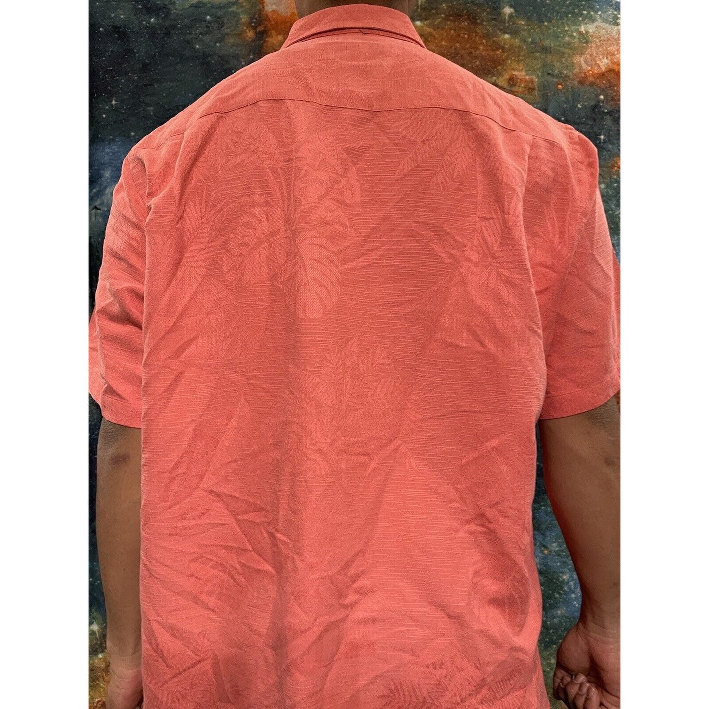 Men’s XXL Coral Island Repiblic Vintage Collection Palm Fronds button Shirt