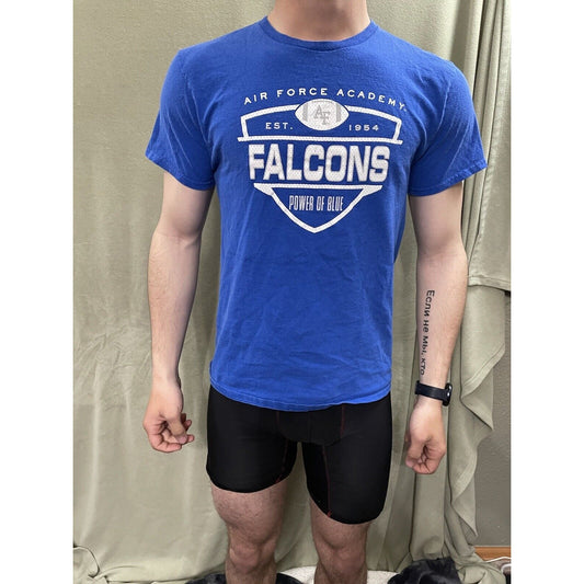 Men’s Air Force Academy Falcons Football T-shirt Medium Power Of Blue